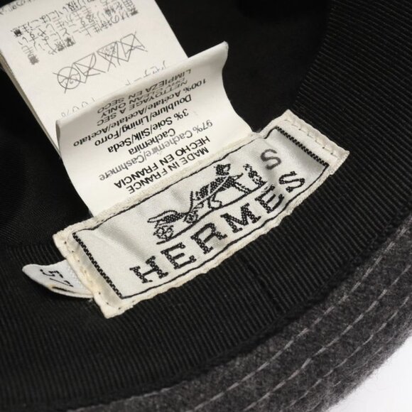 Hermes Hat Gray Silk Hat main image 6